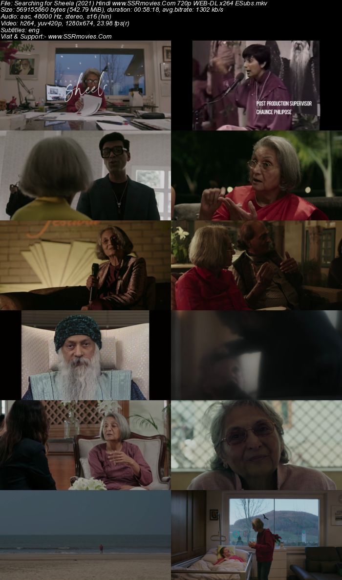 Searching for Sheela (2021) Hindi 720p WEB-DL x264 550MB Full Movie Download