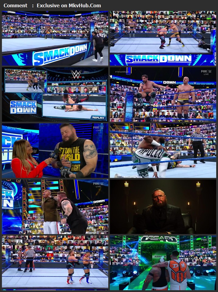 WWE Friday Night SmackDown 23 April 2021 720p HDTV x264 700MB Download