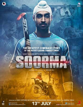 Soorma (2018) Hindi 480p BluRay x264 400MB Full Movie Download