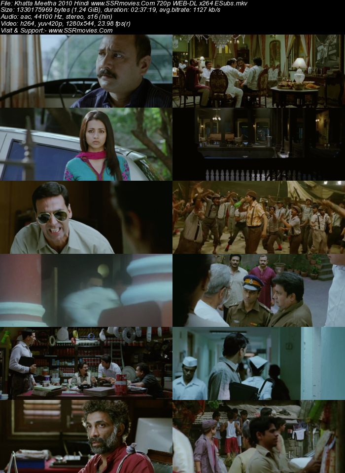 Khatta Meetha (2010) Hindi 480p WEB-DL x264 450MB ESubs Full Movie Download