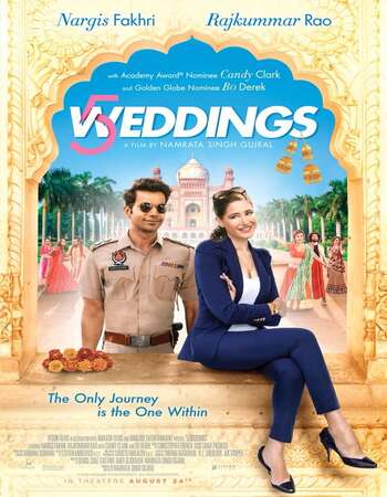 5 Weddings (2018) Hindi 480p WEB-DL x264 250MB ESubs Full Movie Download