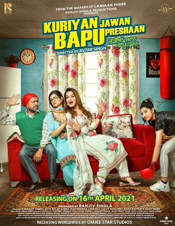 Kuriyan Jawan Bapu Preshaan (2021) Punjabi 480p WEB-DL 350MB ESubs Full Movie Download
