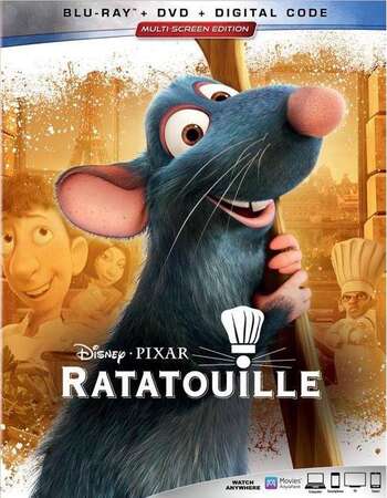 Ratatouille (2007) Dual Audio Hindi ORG 480p BluRay x264 350MB ESubs Full Movie Download