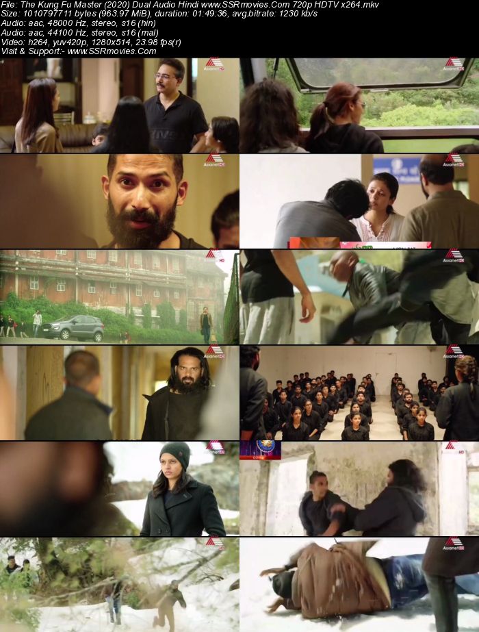 The Kung Fu Master (2020) Dual Audio Hindi 480p HDTV x264 350MB Full Movie Download