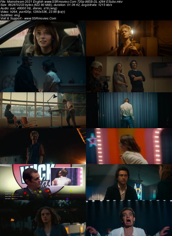 Mainstream (2020) English 720p WEB-DL x264 800MB Full Movie Download