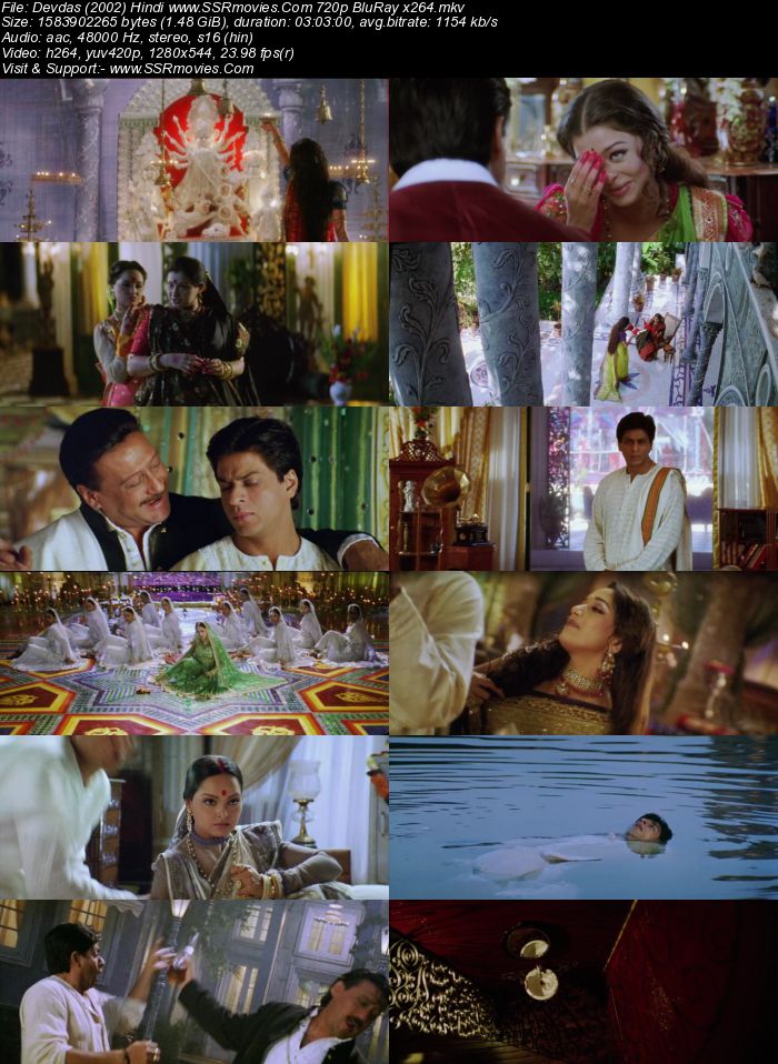 Devdas (2002) Hindi 480p BluRay x264 550MB Full Movie Download