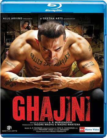 Ghajini (2008) Hindi 720p BluRay x264 1.4GB Full Movie Download