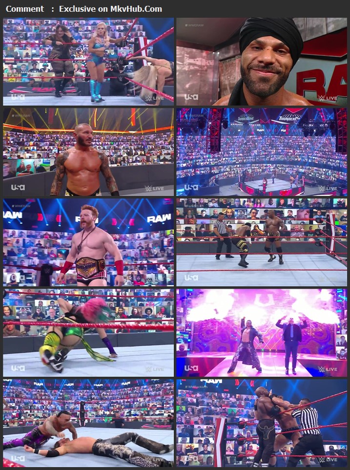 WWE Monday Night RAW 10th May 2021 720p HDTV x264 1.1GB Download