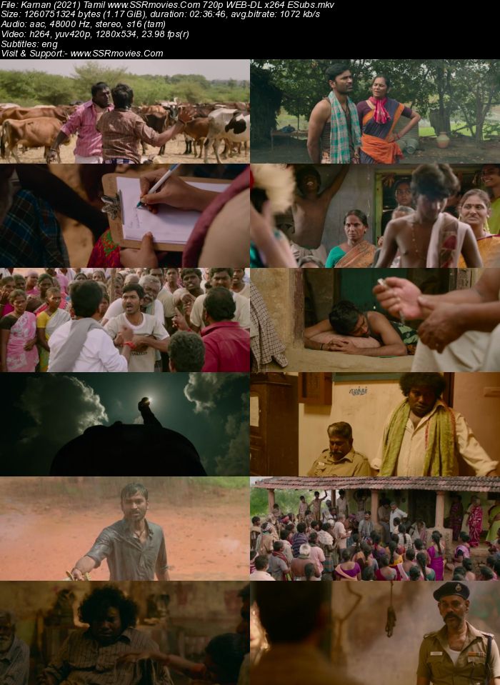 Karnan (2021) Tamil 720p WEB-DL x264 1.2GB Full Movie Download