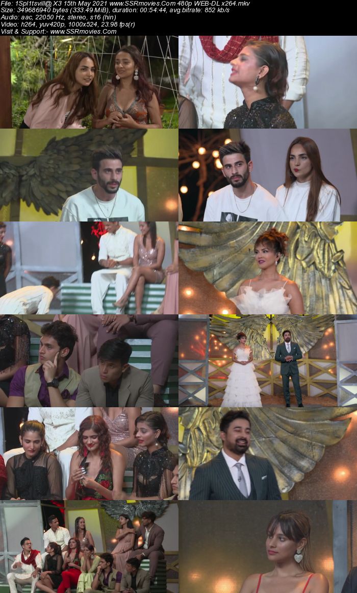 Splitsvilla X3 15th May 2021 480p WEB-DL x264 300MB Download