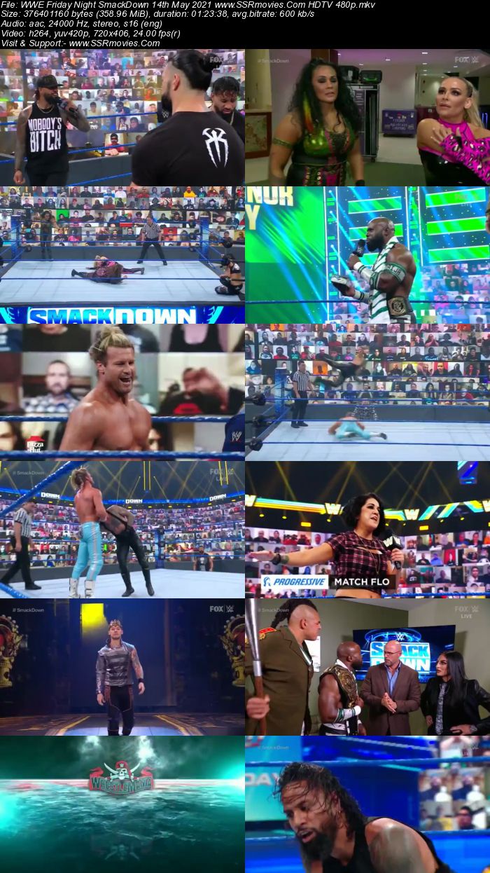 WWE Friday Night SmackDown 14th May 2021 HDTV 480p 720p Download