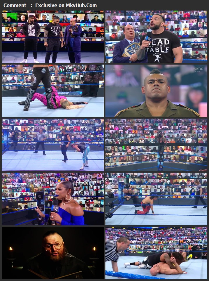 WWE Friday Night SmackDown 14th May 2021 720p WEBRip x264 750MB Download