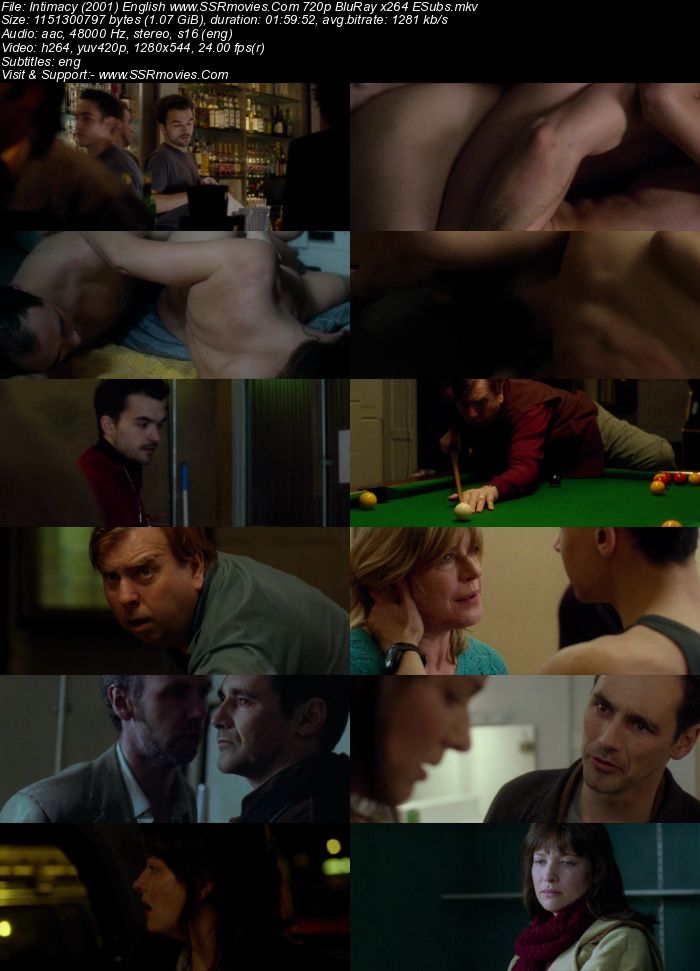 Intimacy (2001) English 720p BluRay x264 1.1GB Full Movie Download