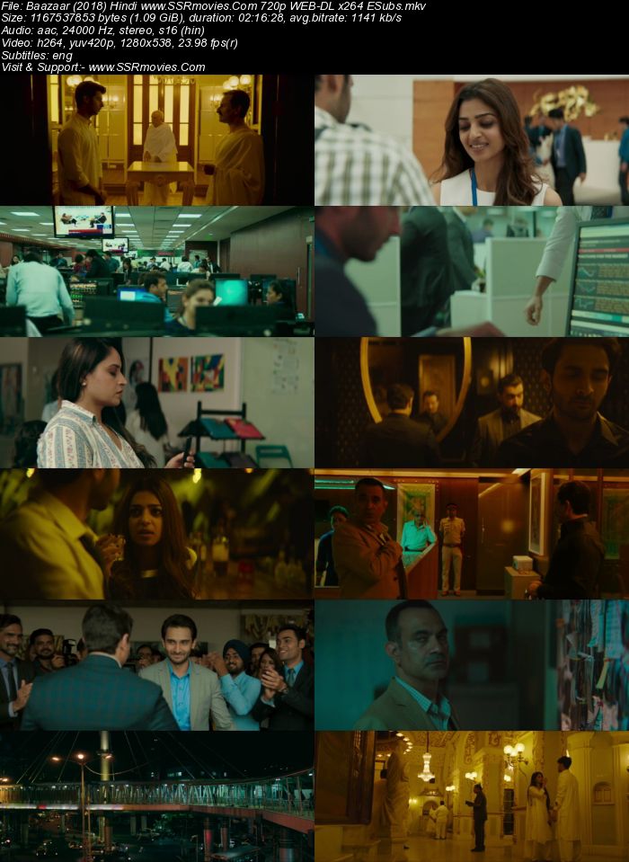 Baazaar (2018) Hindi 480p WEB-DL x264 400MB ESubs Full Movie Download