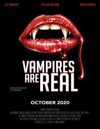 Vampires Are Real 2021 English 720p WEB-DL 900MB ESubs