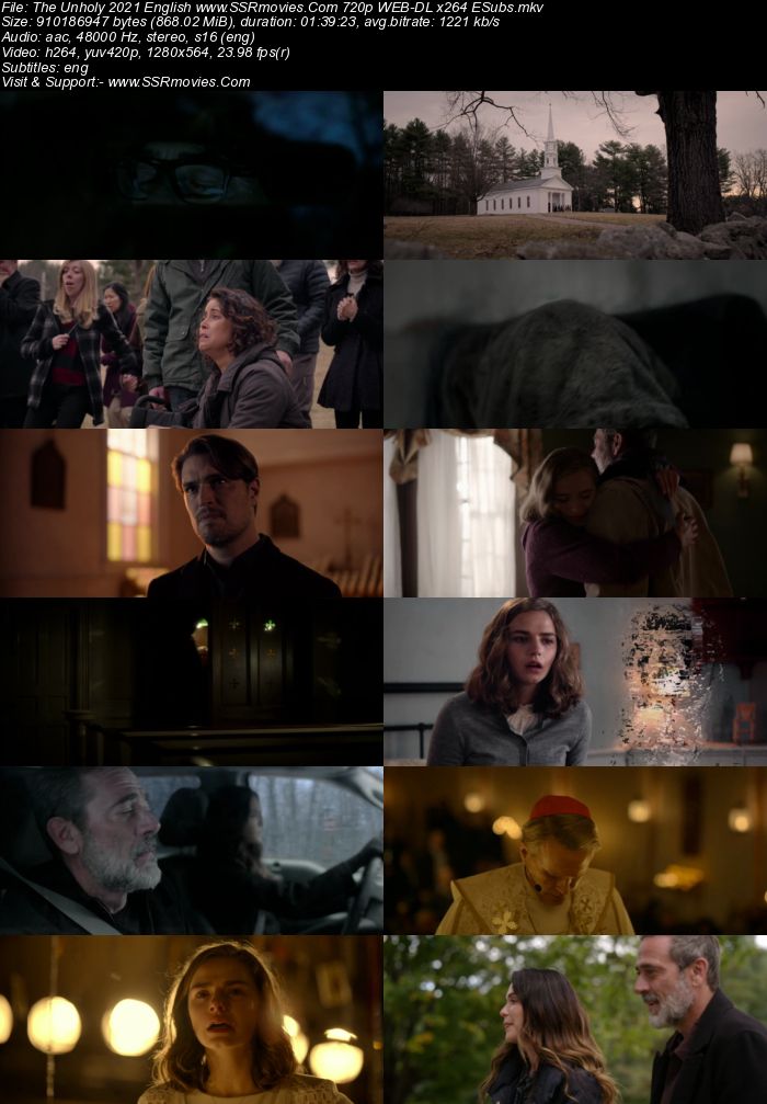 The Unholy (2021) English 480p WEB-DL x264 300MB ESubs Full Movie Download