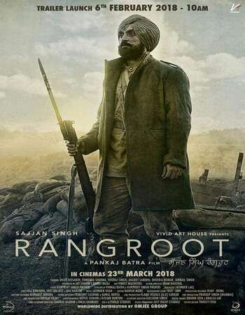 Sajjan Singh Rangroot (2018) Punjabi 720p WEB-DL x264 800MB Full Movie Download