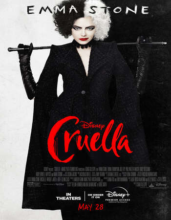 Cruella (2021) English 720p WEB-DL x264 1GB Full Movie Download