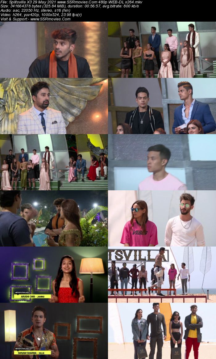 Splitsvilla X3 29 May 2021 480p WEB-DL x264 300MB Download