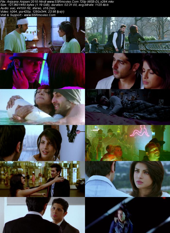 Anjaana Anjaani (2010) Hindi 480p WEB-DL x264 450MB ESubs Full Movie Download