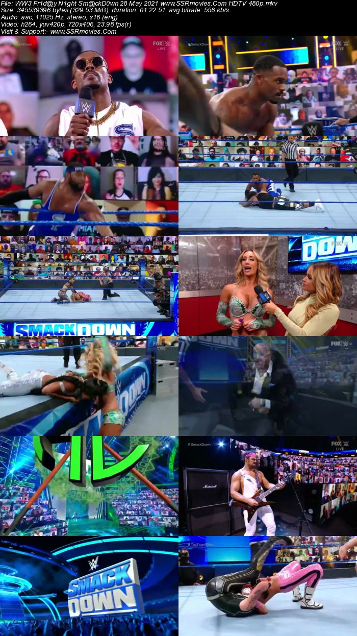 WWE Friday Night SmackDown 28th May 2021 HDTV 480p 720p Download