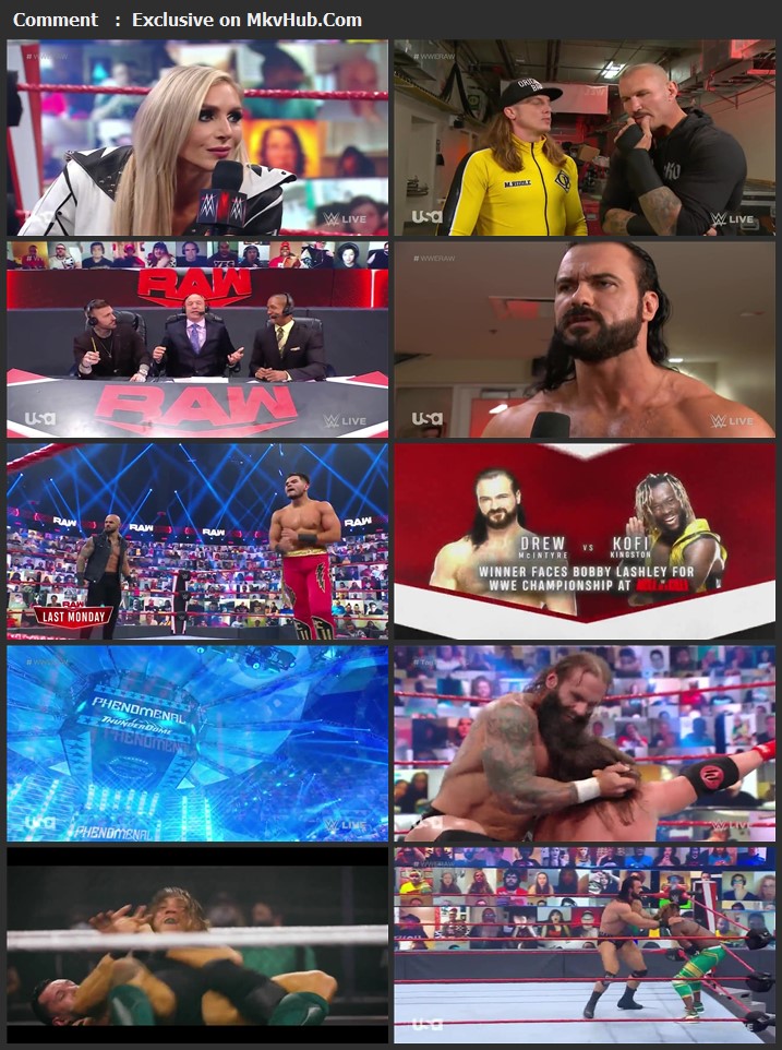WWE Monday Night RAW 31st May 2021 720p WEBRip x264 1.1GB Download
