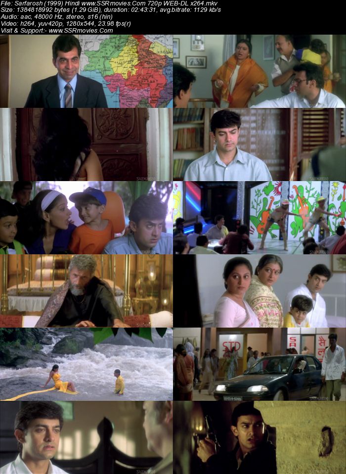 Sarfarosh (1999) Hindi 480p WEB-DL x264 500MB Full Movie Download