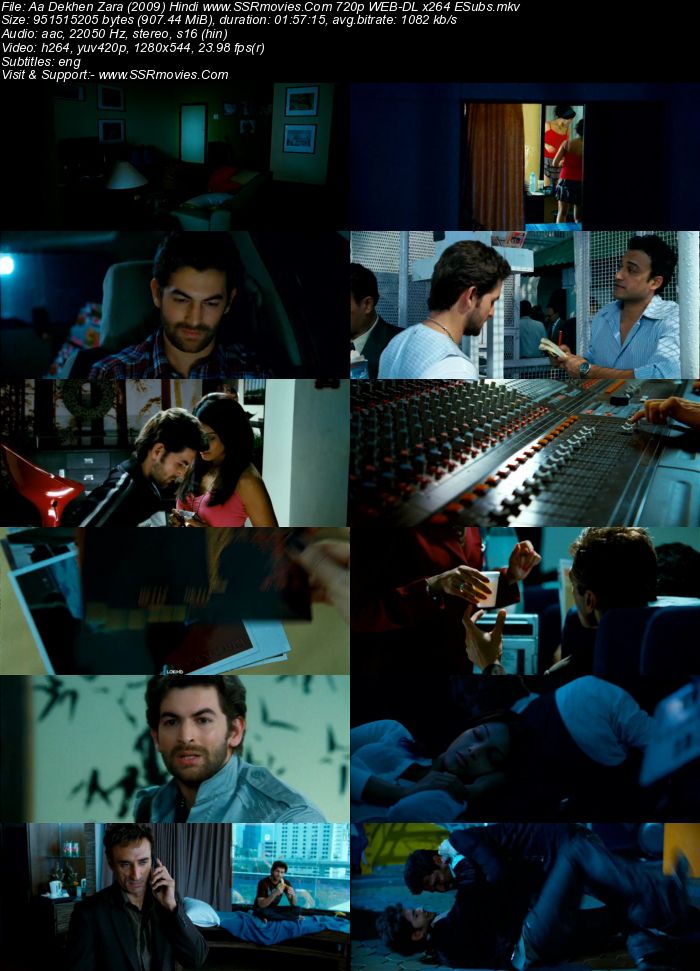 Aa Dekhen Zara (2009) Hindi 480p WEB-DL x264 350MB ESubs Full Movie Download