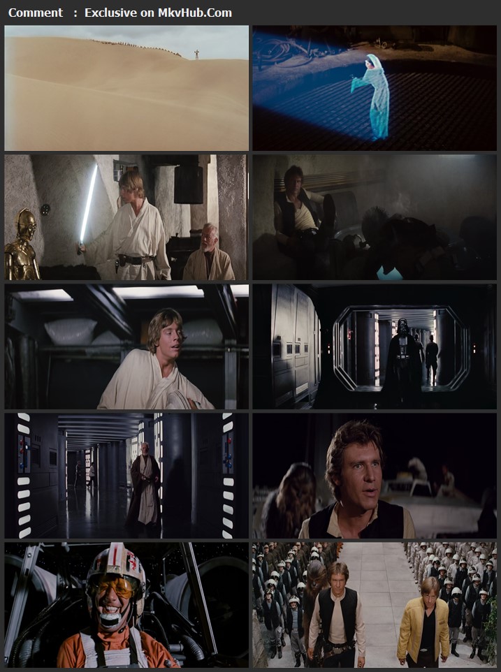 Star Wars: Episode IV: A New Hope - Deleted Scenes 2011 English 720p BluRay 1GB Download