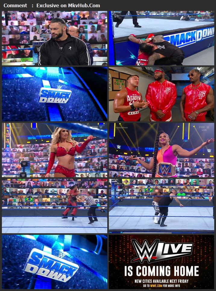 WWE Friday Night SmackDown 4th June 2021 720p WEBRip x264 750MB Download