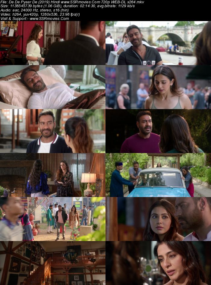 De De Pyaar De (2019) Hindi 480p WEB-DL x264 400MB Full Movie Download