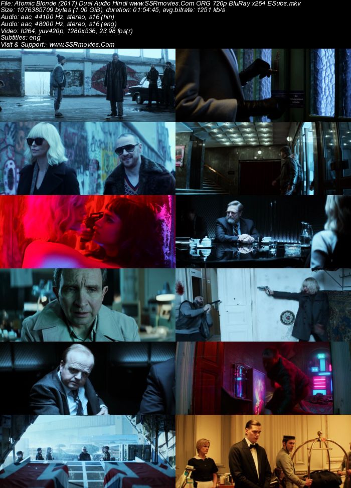 Atomic Blonde (2017) Dual Audio Hindi ORG 1080p BluRay 2GB ESubs Full Movie Download