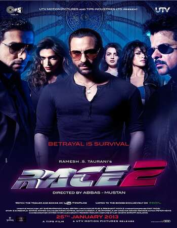 Race 2 (2013) Hindi 720p WEB-DL x264 1.1GB Full Movie Download