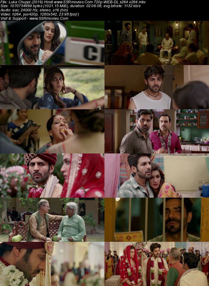 Luka Chuppi (2019) Hindi 720p WEB-DL x264 1GB Full Movie Download