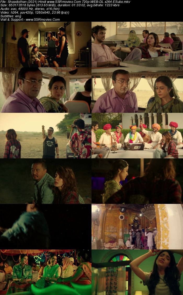 Shaadisthan (2021) Hindi 720p WEB-DL x264 800MB ESubs Full Movie Download