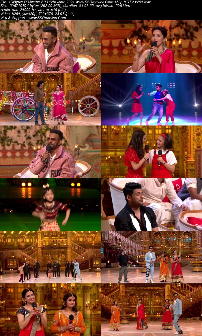 Dance Deewane S03 12th May 2021 480p 720p HDTV x264 350MB Download