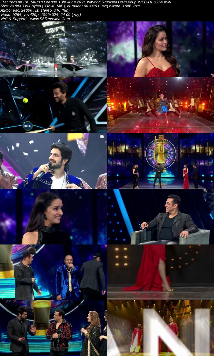 Indian Pro Music League 13th June 2021 480p WEB-DL x264 300MB Download