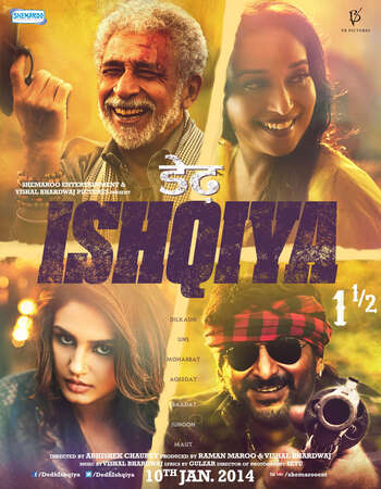 Dedh Ishqiya (2014) Hindi 480p WEB-DL x264 400MB Full Movie Download