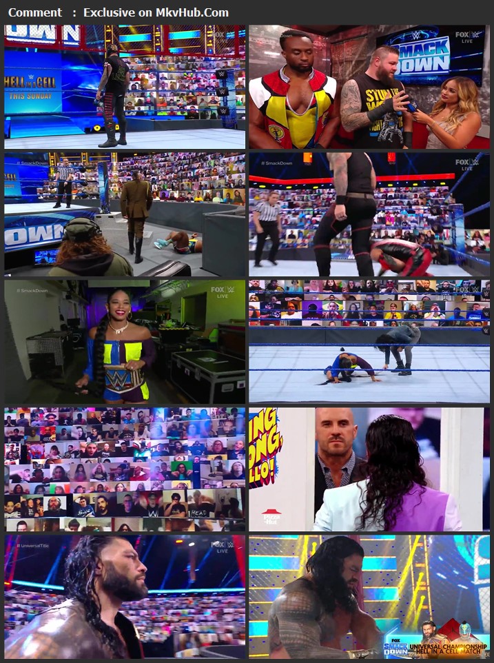 WWE Friday Night SmackDown 18th June 2021 720p WEBRip x264 750MB Download