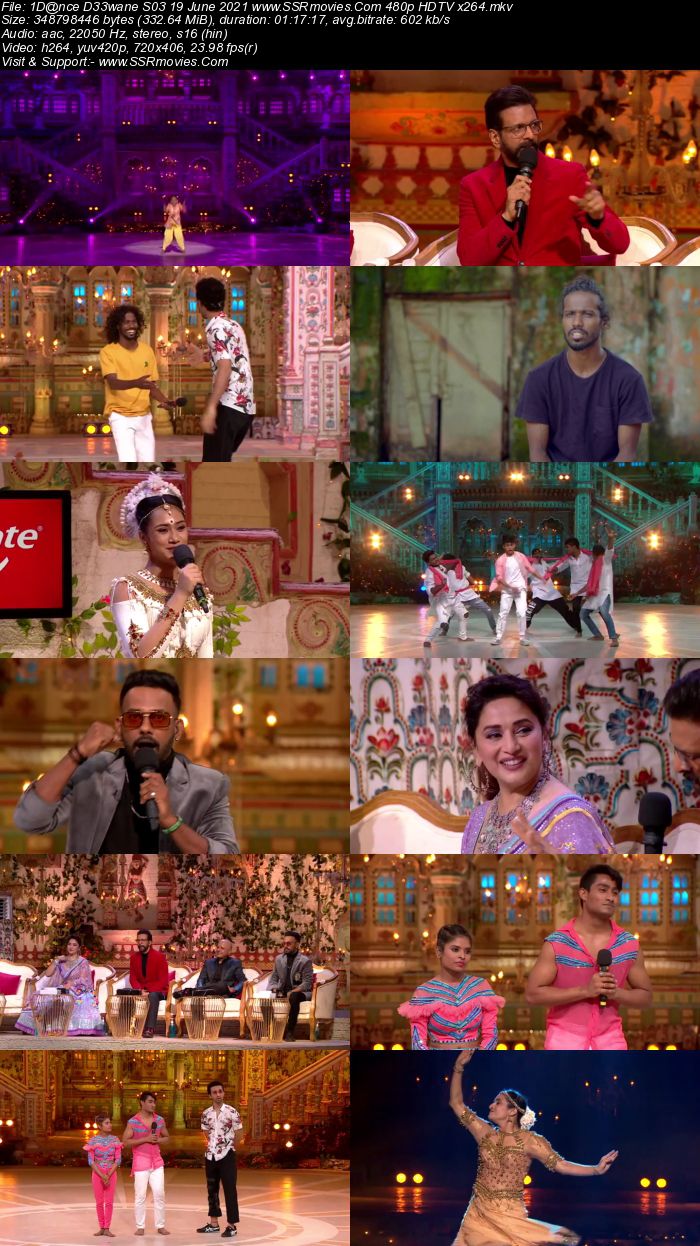 Dance Deewane S03 19th May 2021 480p 720p HDTV x264 350MB Download