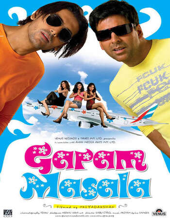 Garam Masala (2005) Hindi 480p WEB-DL x264 400MB Full Movie Download