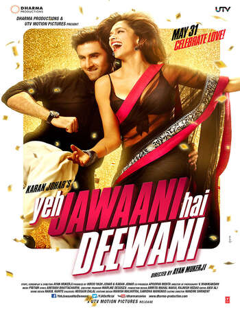 Yeh Jawaani Hai Deewani (2013) Hindi 720p DVDRip 1.1GB Full Movie Download