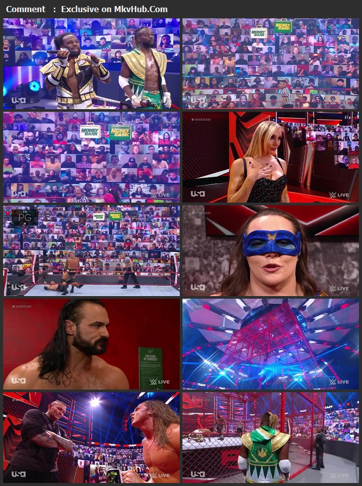 WWE Monday Night RAW 21st June 2021 720p WEBRip x264 1.1GB Download