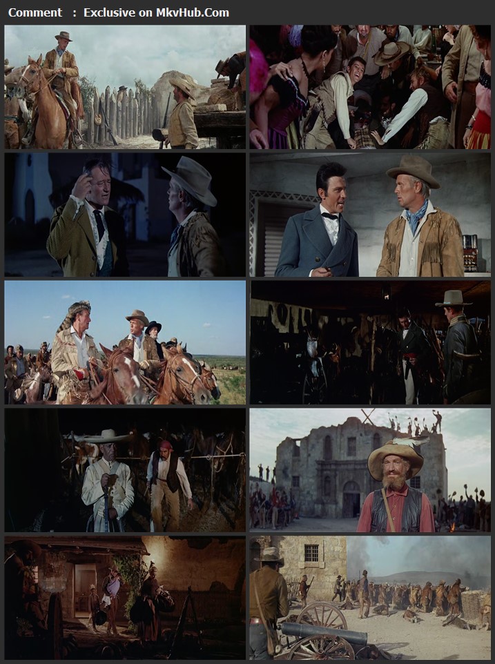 The Alamo 1960 English 720p BluRay 1GB Download