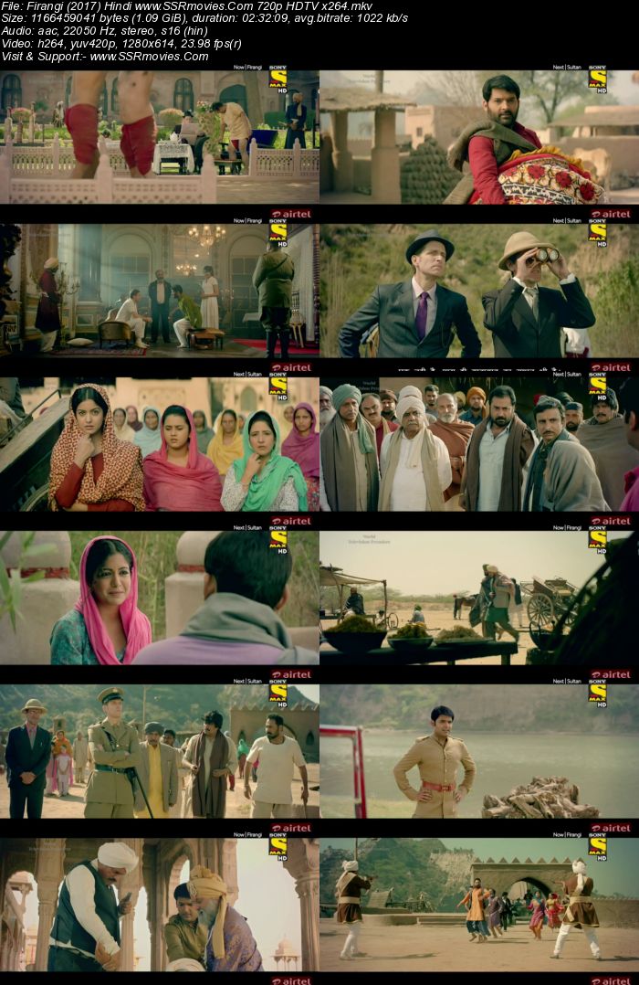 Firangi (2017) Hindi 720p HDRip x264 1.1GB Full Movie Download