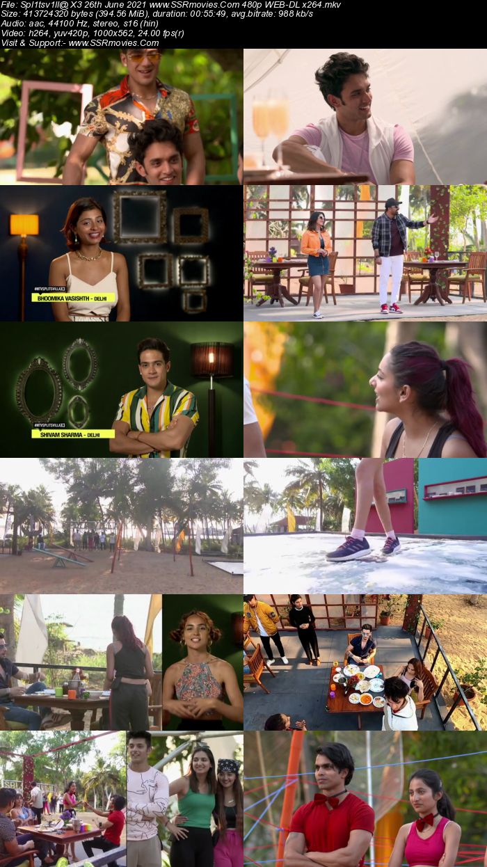 Splitsvilla X3 26th June 2021 480p WEB-DL x264 300MB Download