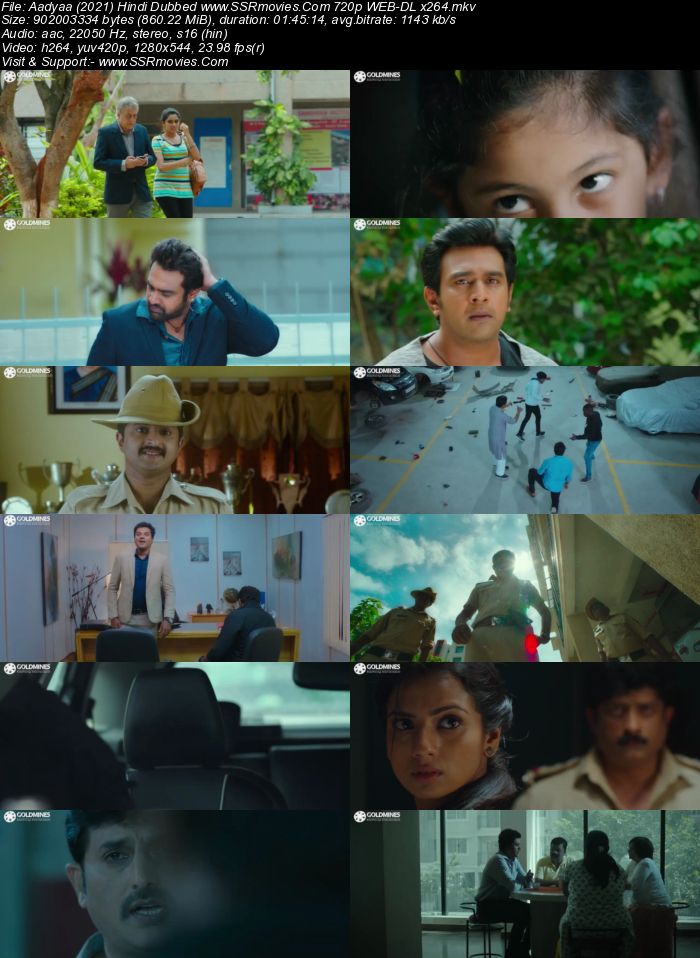Aadya (2020) Hindi Dubbed 720p WEB-DL x264 850MB Full Movie Download