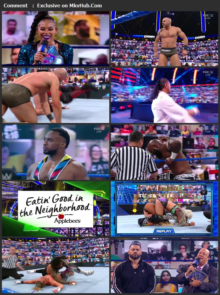 WWE Friday Night SmackDown 25th June 2021 720p WEBRip x264 750MB Download