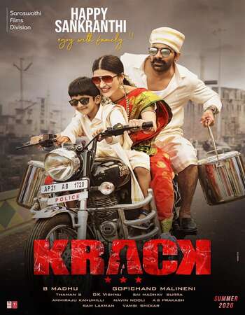 Krack (2021) UNCUT V2 Dual Audio Hindi 480p HDRip x264 500MB ESubs Full Movie Download