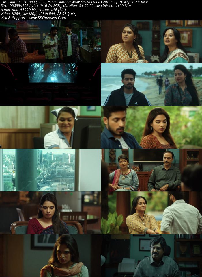 Dharala Prabhu (2020) Hindi Dubbed 720p HDRip x264 900MB Full Movie Download